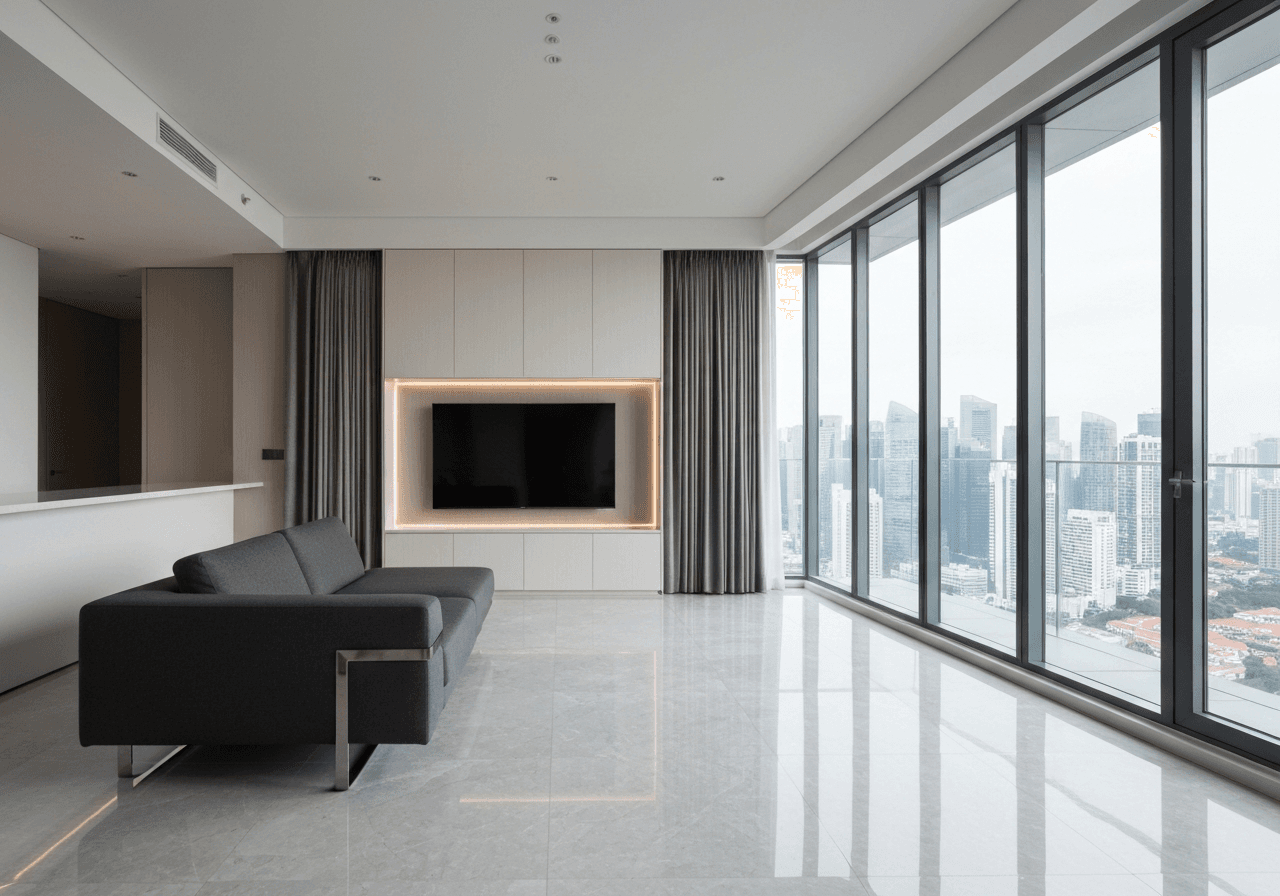 Modern Contemporary interior design Singapore